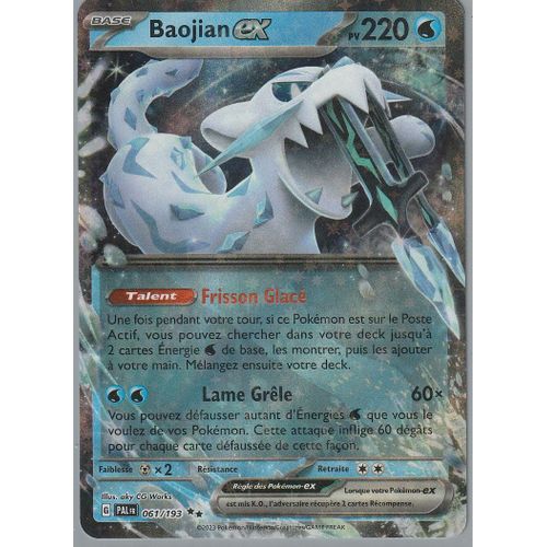 Carte Pokémon - Baojian Ex - 061/193 - Ultra-Rare - Ev2 Evolutions À Paldea