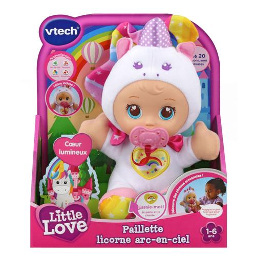 Vtech Little Love - Paillette Licorne Arc-En-Ciel