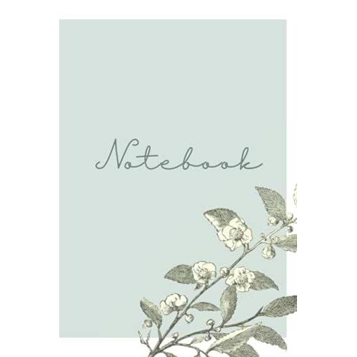 Notebook | Elegant/ Minimalist Notebook | Ruled Lines | White Paper & Matte