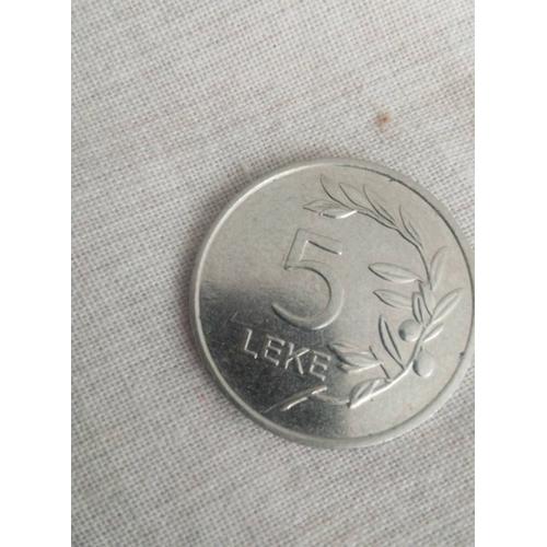 Monnaie 5 Leke Albanie 2014