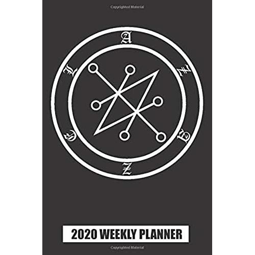 2020 Weekly Planner: Azazel: Blank Lined Notebook, Journal Or Diary