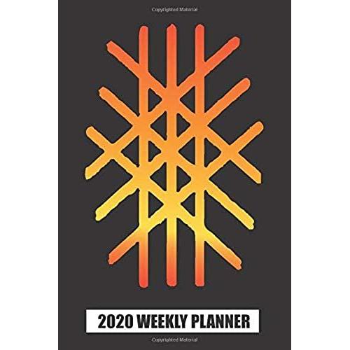 2020 Weekly Planner: Web Of Wyrd: Blank Lined Notebook, Journal Or Diary