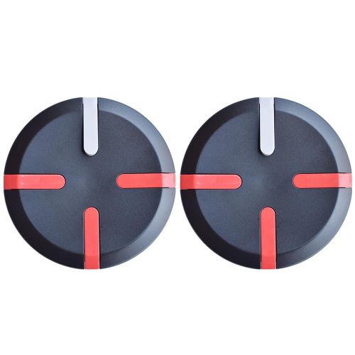 Couvercle De Moyeu De Roue Décoratif Pour Xiaomi 9 Ninebot Mini Pro Balance Accessoires De Couverture De Moyeu De Roue De Scooter Électrique, 2pcs Noir