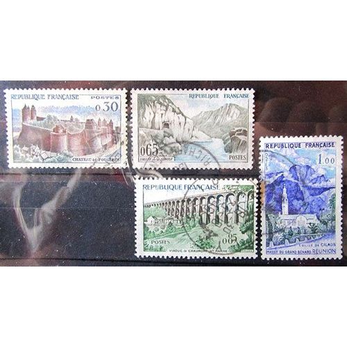 1960. F1236;F1239;F1240;F1241: Série Touristique.