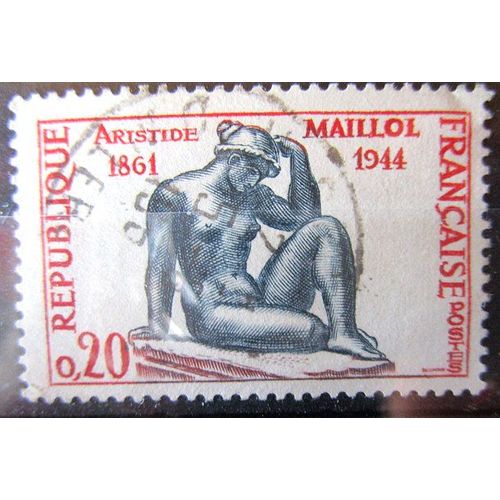 1961. F1281: Centenaire De La Naissance Du Sculpteur Maillol.
