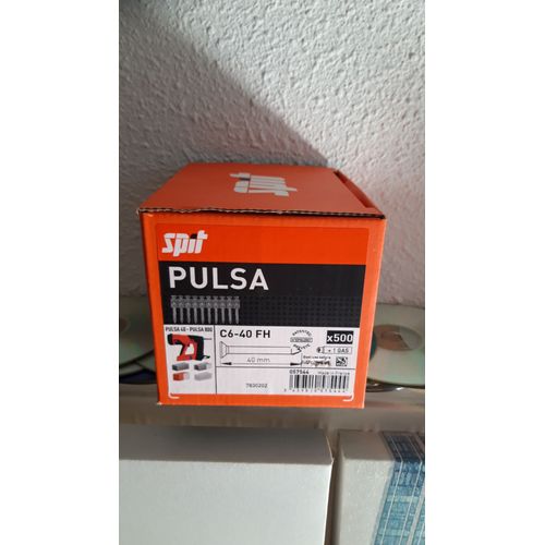 boîte de 500 clous spit pulsa, 40 mm