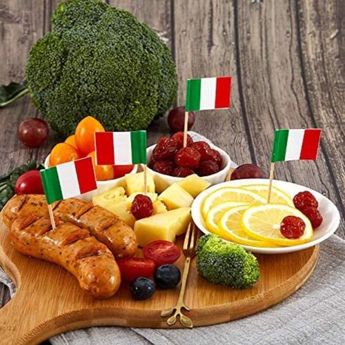 Déco de gateau drapeau Italien