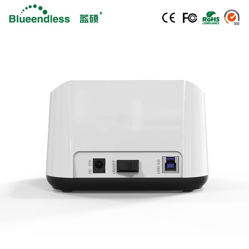 Double baie - Blueendless Station'accueil SATA HDD, 2 baies,... - 3