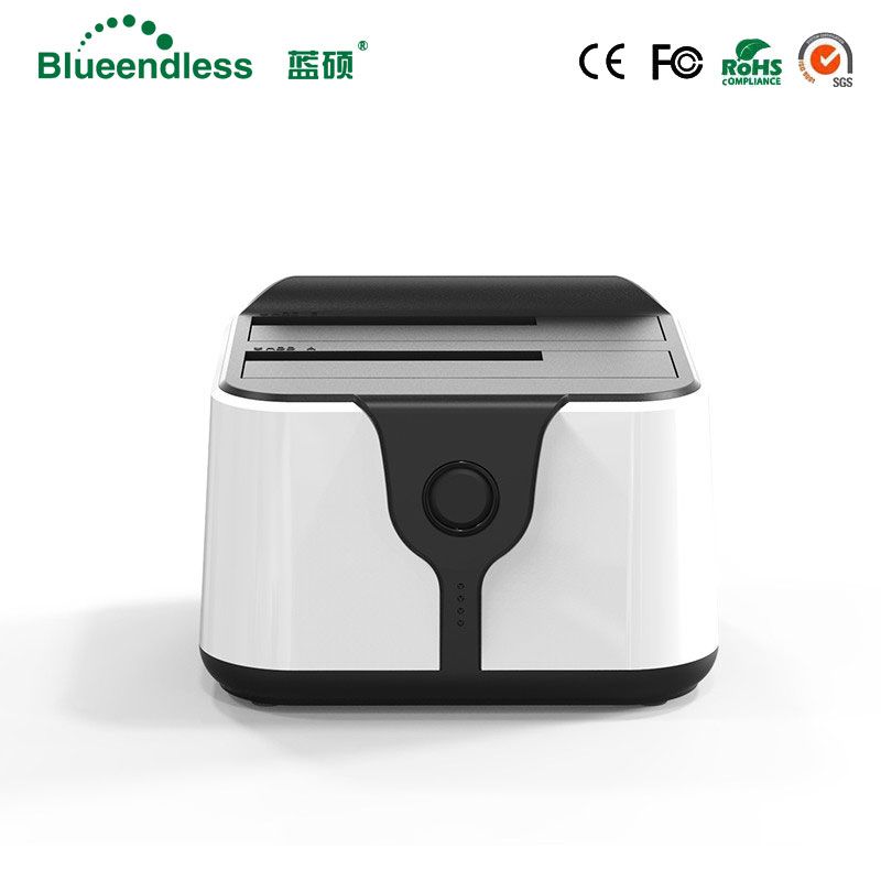 Double baie - Blueendless Station'accueil SATA HDD, 2 baies,... - 4