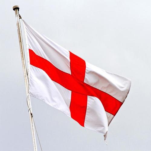 90*150cm 3*5ft St. George's Cross Of England Drapeau, 150*90cm