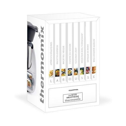 La Petite Bibliothèque Thermomix - Coffret En 8 Volumes : Apéritifs Dînatoires - Recettes Express - Recettes Veggie - Cuisine Du Monde - Cuisiner Light - Recevoir Avec Thermomix - Gâteaux De...