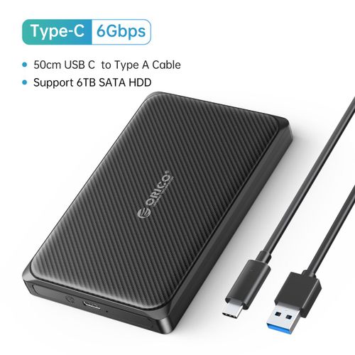 Modèle De Type C - Orico Boîtier De Disque Dur Externe Zelico B, 2.5 Pouces, Sata Vers Usb 3.0, 5gbps Et 6gbps, Pour Pc, Ps5
