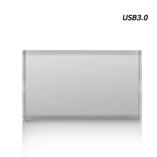 USB3.0 - TISHRIC Boîtier de disque dur externe avec adaptateur