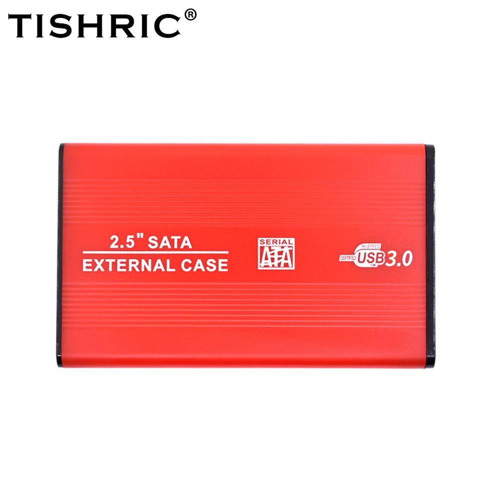 USB3.0 rouge - TISHRIC Botier de disque dur externe, botie...