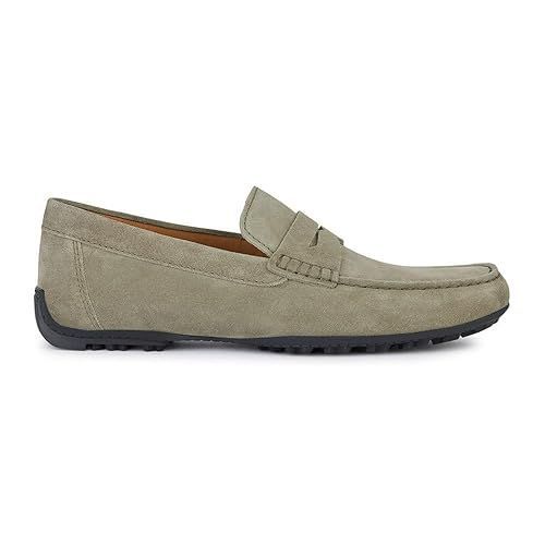 Geox - Mocassins Kosmopolis En Daim - Vert - 45