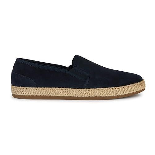 Geox - Espadrilles Slippers Pantellaria En Daim - Bleu - 41