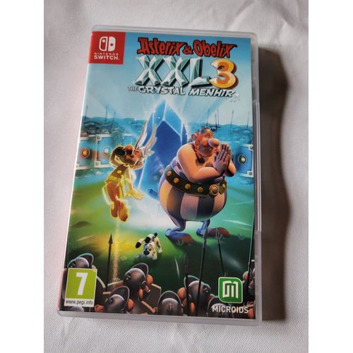 Jeu Pour Swich , Asterix Et Obelix Xxl3 , The Crystal Menhir