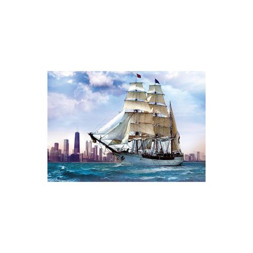 Puzzle Trefl - Voile Près De Chicago, 500 Pièces