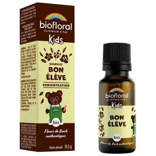 Biofloral Enfants Bon Élève Granules Bio 19,5 G 