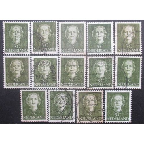 Pays-Bas N°512a X 14 Oblitéré
