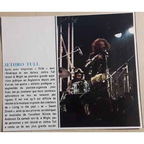 Jethro Tull [Coupure De Presse - 1970] - 14 X 12 Cm