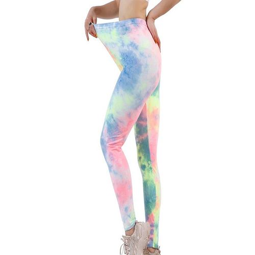 Indjxnd Femmes Imprimé Leggings Fitness Jambières D'exercices Pantalons Pour Femmes Mode Taille Haute Vêtements Fleur Imprimé Leggings