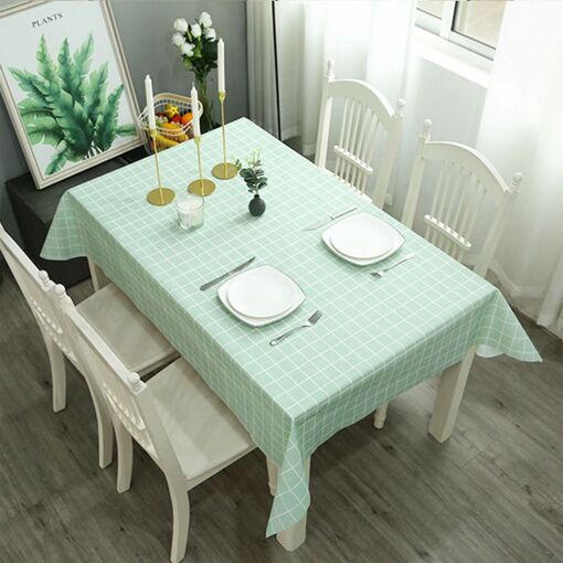 Nappe A Carreaux En Pvc Tapis De Table Étudiant Nappe Nordique Napp...