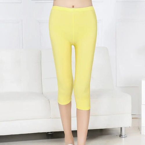 Indjxnd-Leggings Sexy Pour Femmes,Capris Néon,Jegging Taille Haute,Ique Dex,Fitness,Pantalon Court,Élastique,Couleur Bonbon,Été