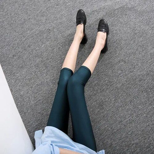 Indjxnd-Leggings Sexy Pour Femmes,Capris Néon,Jegging Taille Haute,Ique Dex,Fitness,Pantalon Court,Élastique,Couleur Bonbon,Été