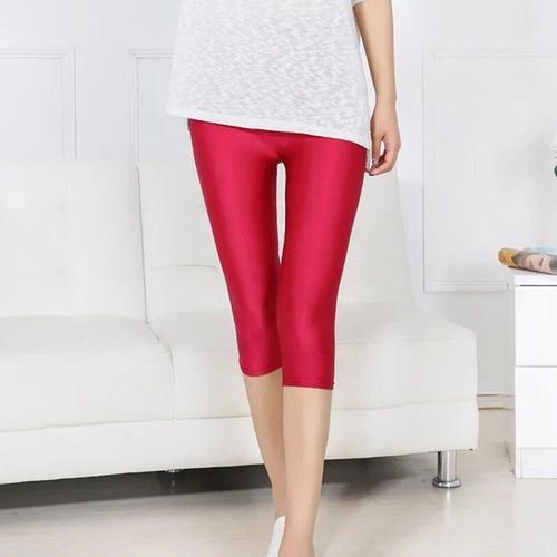 Indjxnd-Leggings Sexy Pour Femmes,Capris Néon,Jegging Taille Haute,Ique Dex,Fitness,Pantalon Court,Élastique,Couleur Bonbon,Été