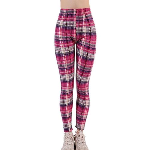 Chsdcsi-Leggings Push-Up À Carreaux Pour Femmes,Pantalons D'entraînement,Exercice Ingent,Imprimé Grille,Fitness,Fjhot