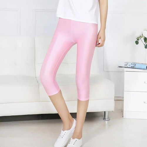 Indjxnd-Leggings Sexy Pour Femmes,Capris Néon,Jegging Taille Haute,Ique Dex,Fitness,Pantalon Court,Élastique,Couleur Bonbon,Été