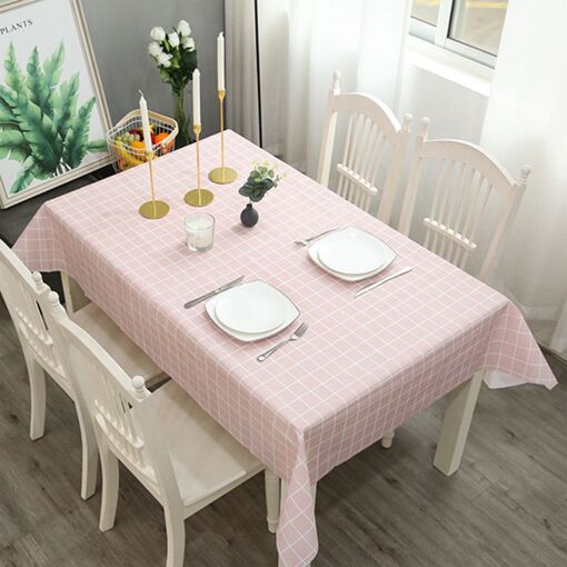 Nappe A Carreaux En Pvc Tapis De Table Étudiant Nappe Nordique Napp...
