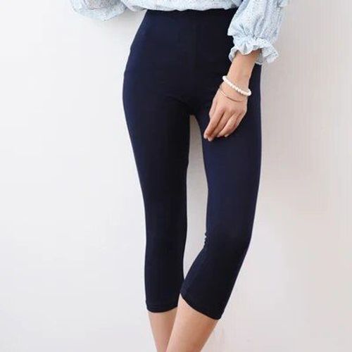 Yavo Sobucwomen-Leggings D'été Pour Femmes,Pantalons De Navigateur Modal,Grande Taille 7xl,Document Bonbon,11 Couleurs
