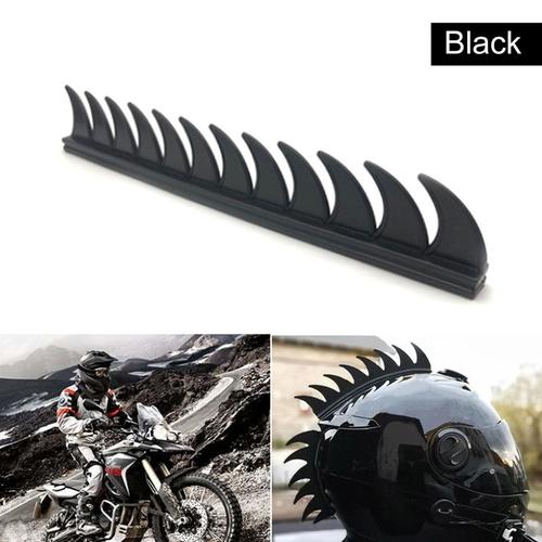 Autocollants De Casque De Moto Modifiés Crete De Coq Tete Cornes Personnalité Rétro Bande Décorative Hommes Et Femmes Casque Intégral Demi Casque Universel