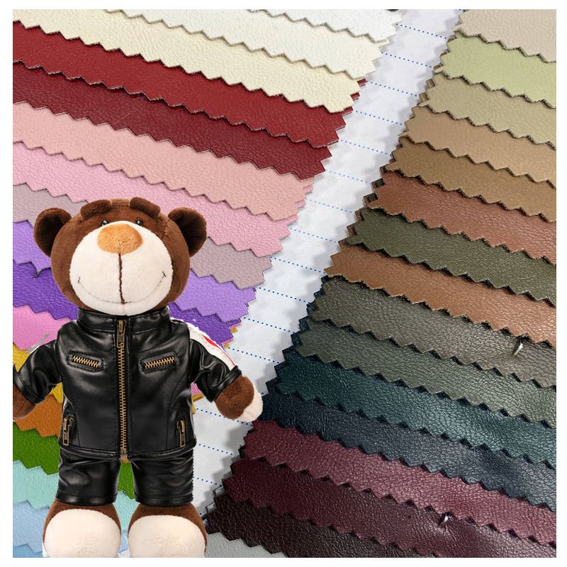 Tissu En Cuir Pu Macaron Extensible Avec Motif De Vache Mat... - 5