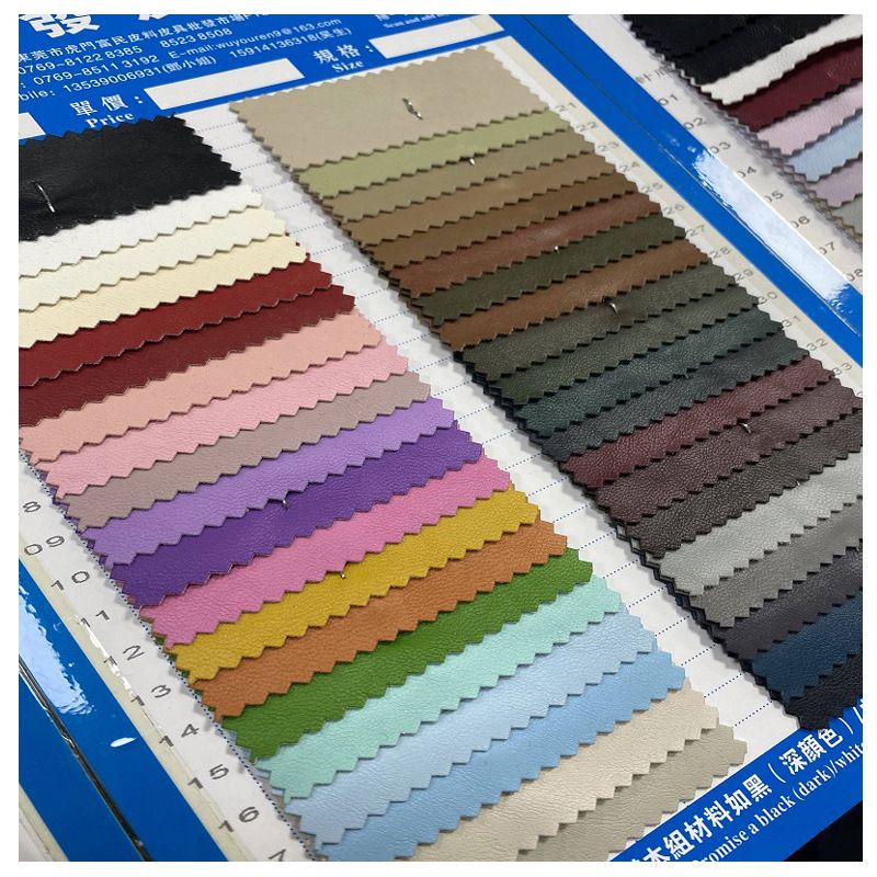 Tissu En Cuir Pu Macaron Extensible Avec Motif De Vache Mat... - 8