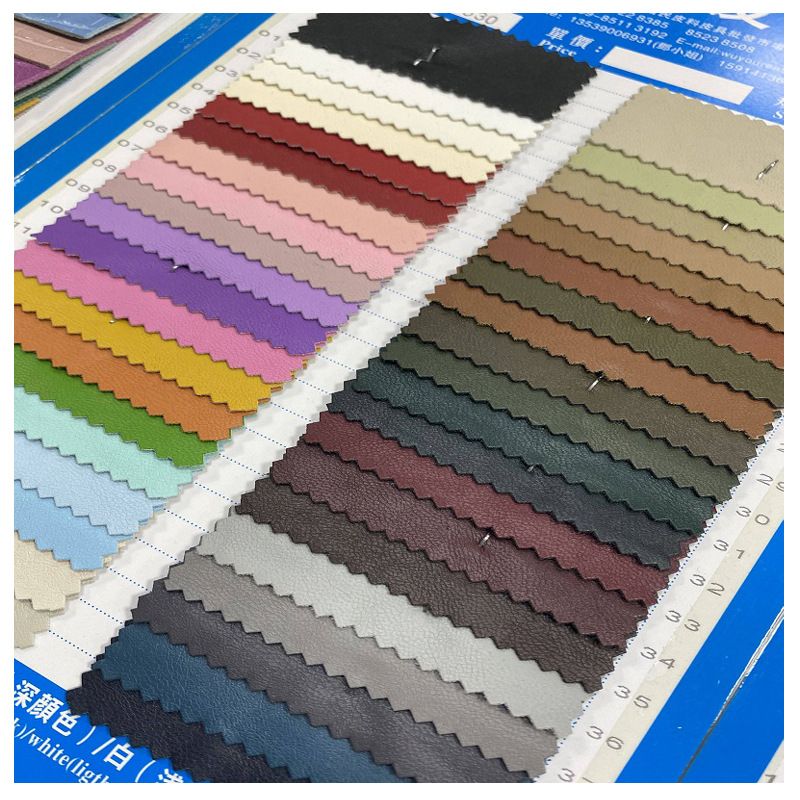 Tissu En Cuir Pu Macaron Extensible Avec Motif De Vache Mat... - 9
