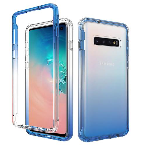 Coque Transparente Antichoc Hybride Pour Samsung Galaxy S10 / S10 Plus/S10 + Étui De Téléphone De Luxe Optique Couleur Bonbon