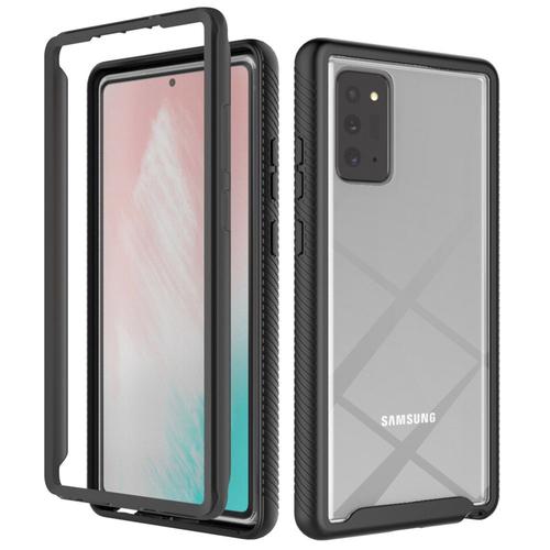 Coque Hybride En Tpu/Pc Pour Samsung Galaxy Note 20 Ultra Étui Transparent Antichoc À Deux Couches