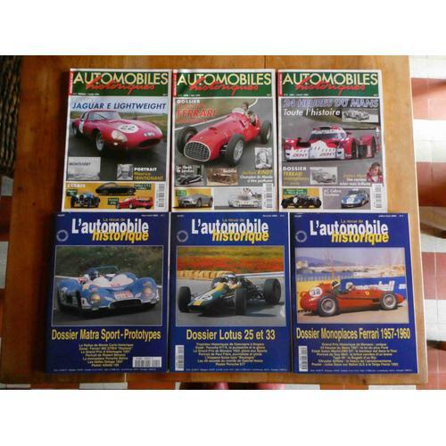 L'automobile Historique, Collection Complète, 55 Magazines