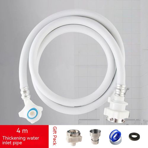 Tuyau d'entrée de machine à laver résistant à la pression VPN,adapté à la plupart des installations - Type white4m
