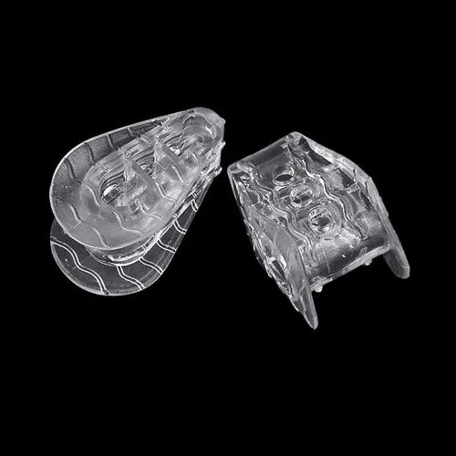 2pcs = 1pair Hot Toe Orthosis Clip Pads Big Foot Bone Care Tools Splitter Thumb Hallux Valgus Bunion Correcteur De Recouvrement Splitter - Type Hf275-Water Ripple