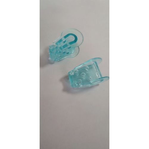 2pcs = 1pair Hot Toe Orthosis Clip Pads Big Foot Bone Care Tools Splitter Thumb Hallux Valgus Bunion Correcteur De Recouvrement Splitter - Type Hf275-Blue