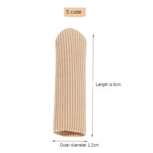 Coussinets De Pied En Tissu,Séparateur De Tube De Doigt Et D'orteils,Correcteur De Pédicure,Dissolvant De Callosités De Maïs,Soulagement De La Douleur Des Mains,Outil De So - Type Skin Color Size S 