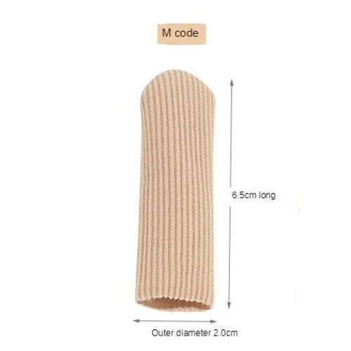 Coussinets De Pied En Tissu,Séparateur De Tube De Doigt Et D'orteils,Correcteur De Pédicure,Dissolvant De Callosités De Maïs,Soulagement De La Douleur Des Mains,Outil De So - Type Skin Color Size M 