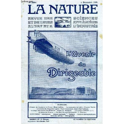 La Nature N° 2384 - L Avenir De L Aluminium En France Par Guérin, La Préparation Du Képhir Par Marre, Les Dirigeables Rigides Par Lefranc, Le Temple Des Serpents De Betharram Par Meunier, Les Marbres(...)