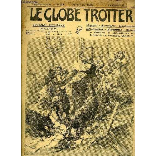Le Globe Trotter N°218 - L'ours Gourmand Et Les Samoyèdes - Le Gouter Interrompu Et Chèrement Payé - Lutte Sanglante.