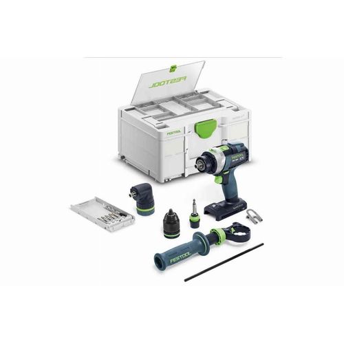 Perceuse visseuse à percussion sans fil TPC 18/4 I-BASIC-SET QUADRIVE - FESTOOL - 577625