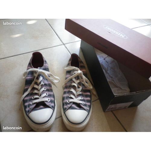 Baskets Converse Basses Missoni Femme - Jeunes Fille 38 - 38,5.